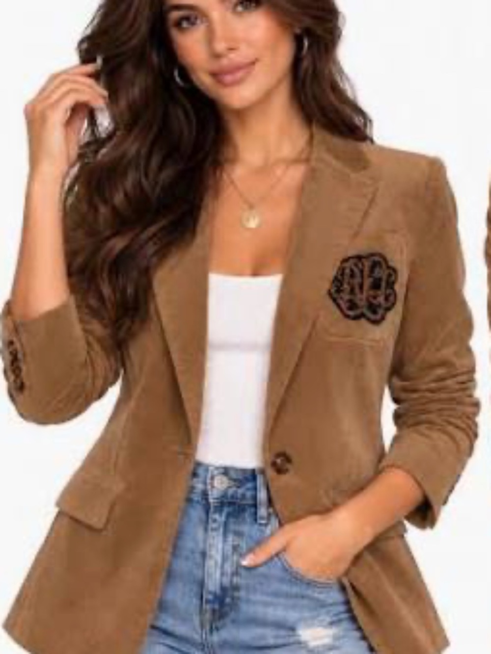 Ralph Lauren Fiamara Corduroy Blazer - Jackets & Coats
